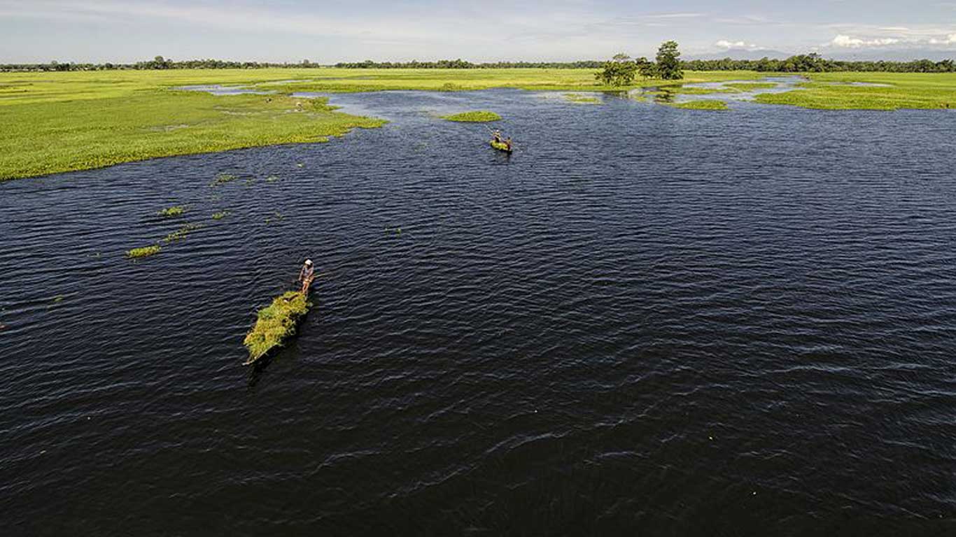 Boating at Majuli